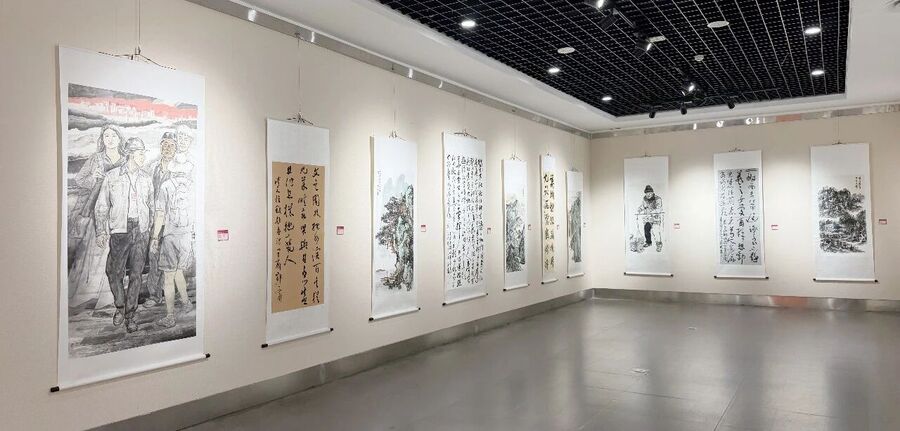 翰墨颂巾帼·丹青聚陇原——白银市应邀参加四地市书画联展促文化共生
